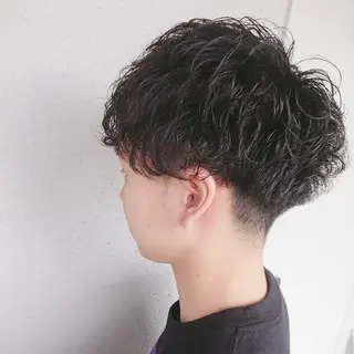ショート メンズ パーマ yoshi （髙橋）のヘアスタイル