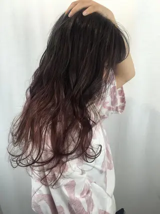 ロング カラー 2nd所属・🤍2nd🤍田所 美希のヘアスタイル