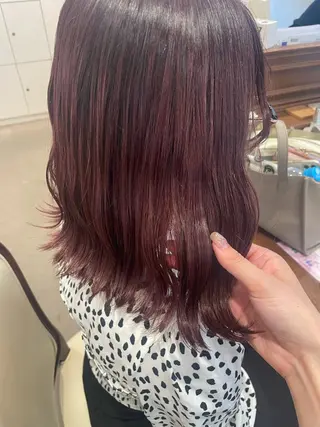 カラー 🍪ヨシイハルネ🍪 ラベンダーカラーのヘアスタイル
