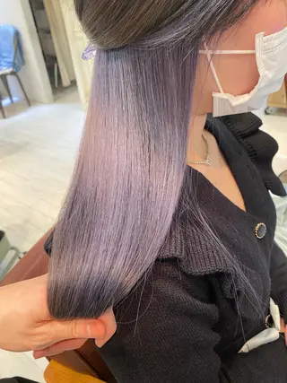 セミロング カラー Fbeauty所属・ブリーチ koheiのヘアスタイル