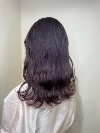 ロング カラー ハイライト✖️ 暗髪🤎Nahoのヘアスタイル