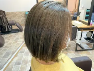 ミディアム SALOWIN心斎橋Suite店所属・ブリーチ毛にもできる 縮毛矯正|鷹司郎のヘアスタイル