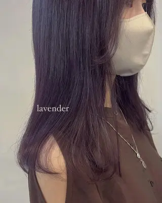 セミロング カラー mizuho🐈⬛ 艶髪¦ダークトーンのヘアスタイル