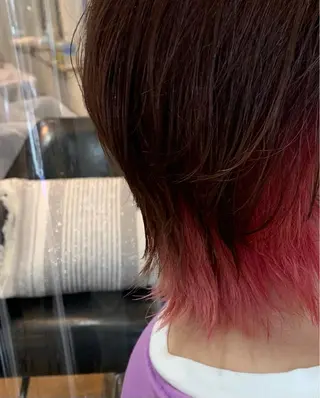 カラー イシイ ハルナ 🤍のヘアスタイル