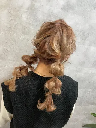 ロング ヘアアレンジ 骨格整形カット/ ショート✂️堀夢哉のヘアスタイル