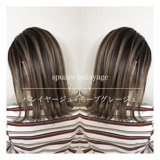 ミディアム カラー ブリーチカラー🌈 石垣翔太のヘアスタイル