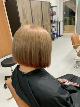 ショート カラー パーマ ヘアアレンジ メンズ キッズ ネイル マツエク・マツパ アイブロウ 🐺ウルフ×ハイトー ン🖤Yukinoのヘアスタイル