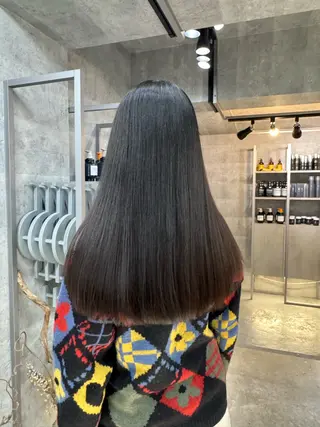 セミロング カラー NOOS omotesando所属・お悩み改善あなたの" You"💚❤️💛のヘアスタイル