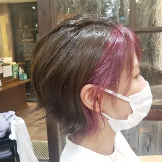 ショート カラー 美容室SAKU  馬橋店所属・槌本 健成のヘアスタイル