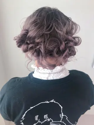 ヘアアレンジ 艶髪/モテヘア🎀 MIHOのヘアスタイル