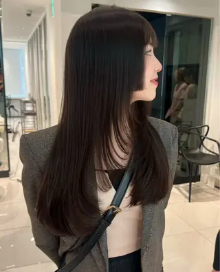 ロング ♡透明感カラー S♡のヘアスタイル