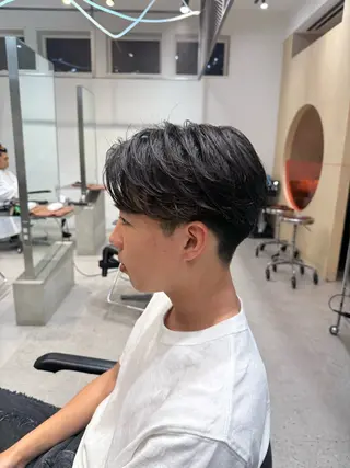 パーマ メンズ 当日予約⭕️ fifth渋谷太田のヘアスタイル