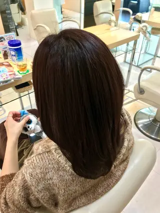 ミディアム カラー 後藤 瑞季のヘアスタイル