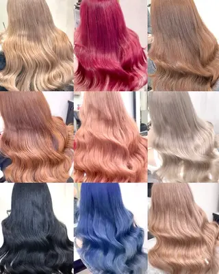 ロング wistell所属・ハイトーン/艶カラー sarina🩷のヘアスタイル