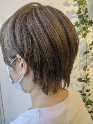 ショート カラー 長坂 寧々のマツエク・マツパデザイン