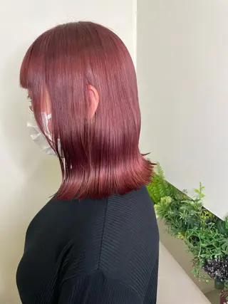 ミディアム カラー 尾崎 弘和のヘアスタイル