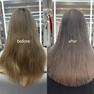 ロング カラー 透明感カラー特化型 NAOKIのヘアスタイル