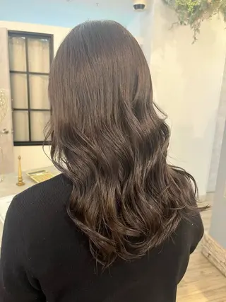 ミディアム カラー sato ayaka ｜透明感カラー🫧のヘアスタイル