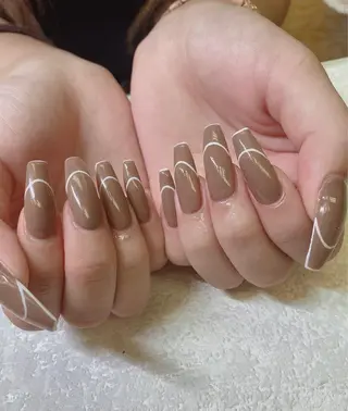 セミロング JNA認定講師🌸 RIEのネイルデザイン