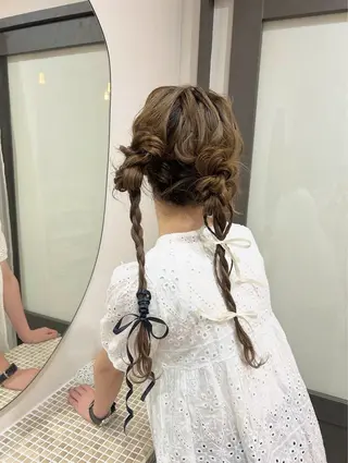 ロング 平沼 葉津紀のヘアスタイル