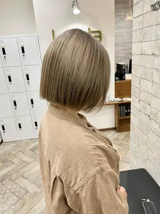 ミディアム カラー 店長 奈須 雄紀のヘアスタイル