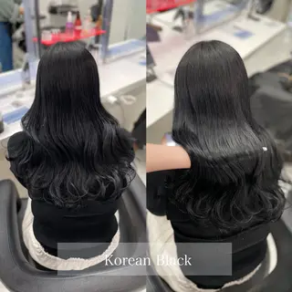 セミロング カラー ヘアアレンジ Ella所属・nana【艶髪】/ レイヤー/縮毛矯正のヘアスタイル