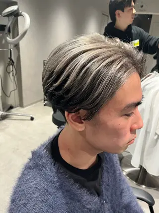 ショート カラー メンズ メンズヘア専門🦊 RYOKAのヘアスタイル