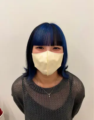 セミロング カラー EARTH菊名店👾 ひらのすぐるのヘアスタイル