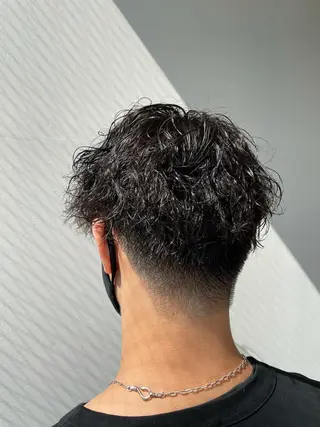 ショート パーマ 渋谷レイヤーカット/ 暖色艶カラー🩵高橋のヘアスタイル