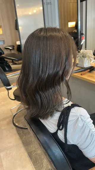 カラー 韓国風レイヤー✂️/ 艶カラー/HIROのヘアスタイル
