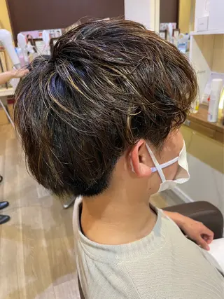 ショート 🎀ハイトーン/ 艶カラー/夕月🎀のヘアスタイル