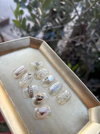 ネイル 🌲🌳🚪iiit o🌲🌳🌲のネイルデザイン