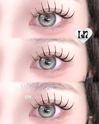 マツエク・マツパ Lucia NEXT 平木のマツエク・マツパデザイン