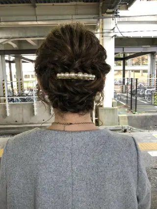 セミロング ヘアアレンジ Gypsoly ☺︎ゆきのその他イメージ