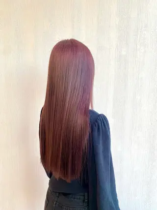 カラー 杉森 蘭琉のヘアスタイル