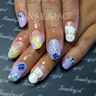 ネイル 島屋 千奈美のネイルデザイン