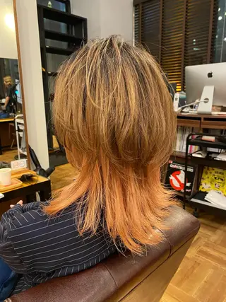 ミディアム IRIE HAIR DESIGN所属・IRIE⚡️メンズ/ パーマ⚡️北川聖也のヘアスタイル