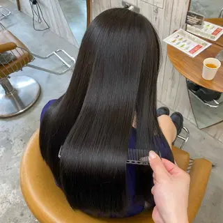 ロング 🎀縮毛矯正🎀 ツヤ髪⭐️/RUI♡のヘアスタイル