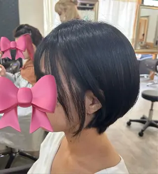 ショート 当日予約大歓迎 茶屋町/文野惇聖のヘアスタイル