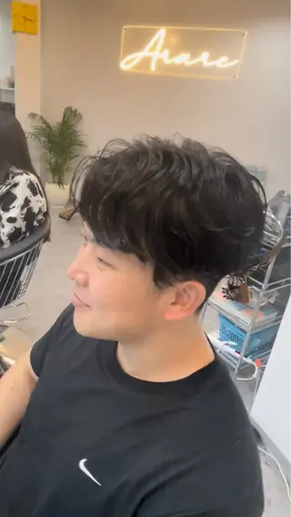 パーマ メンズ ARARE HAIR みゆきのヘアスタイル