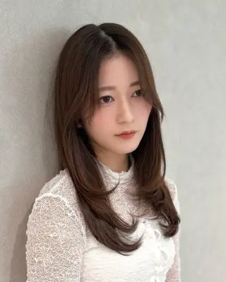 ロング meak所属・韓国レイヤー RYOTAのヘアスタイル