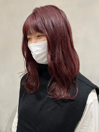 ロング カラー 似合わせ/レイヤー/ ボブ/西島 絢香のヘアスタイル