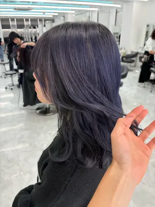 ミディアム カラー 🫧韓国風透明感 ヘア🫧towaのヘアスタイル