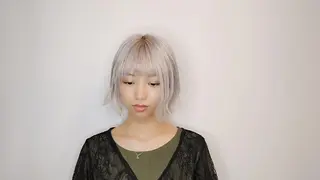 ショート カラー ハネエクステ表参道/ 羽エクステSpicaのヘアスタイル