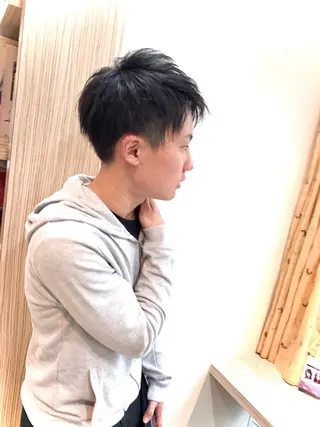 ショート メンズ nishimura makotoのヘアスタイル