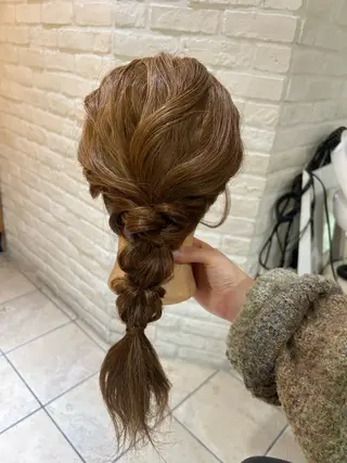 ヘアアレンジ momoha 『モテヘア🍓』のヘアスタイル