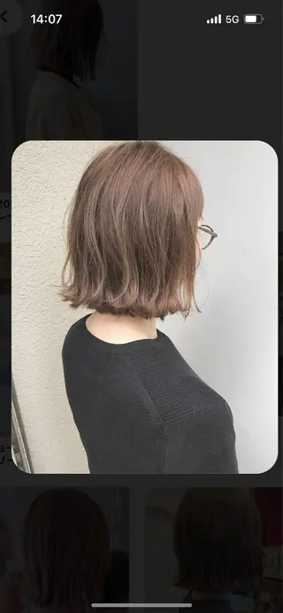 ミディアム IT’s所属・韓国好き🇰🇷 美容師MIKUのヘアスタイル