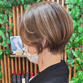 ショート シ マのヘアスタイル