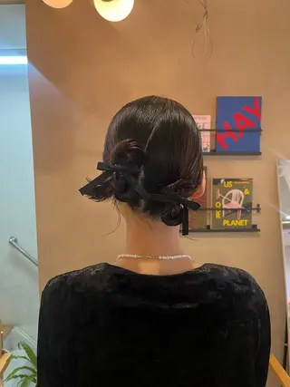 ヘアアレンジ ベルベチカ所属・市村 花奈のヘアスタイル