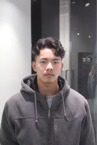 ショート パーマ メンズ fifth天神メンズ パーマのプロ山口皓大のヘアスタイル